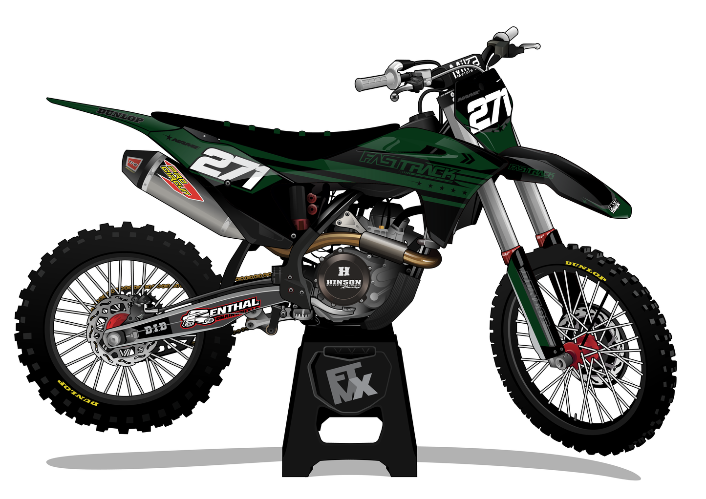 Team USA Green For Gas Gas