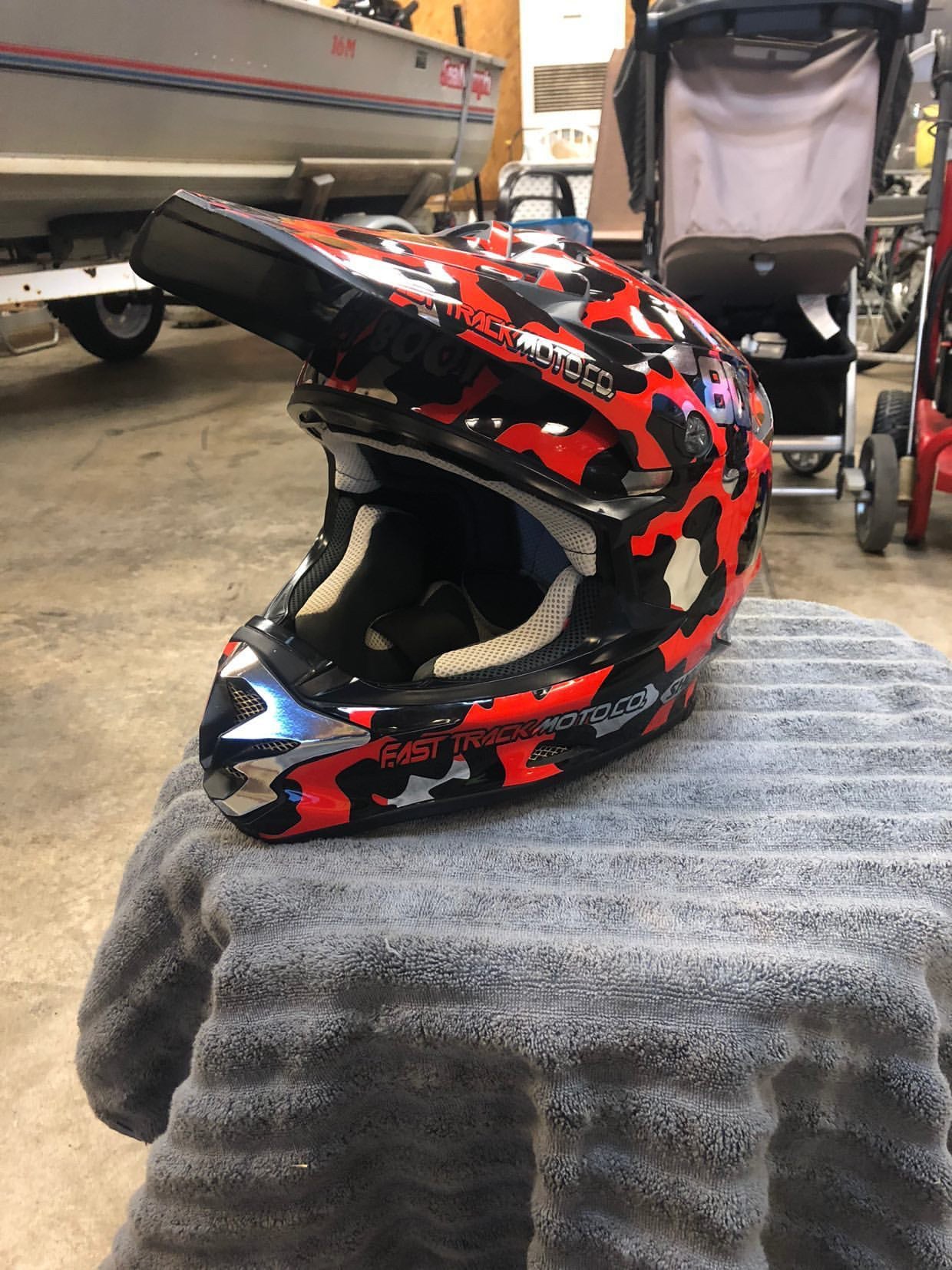 Custom MX Helmet Wrap