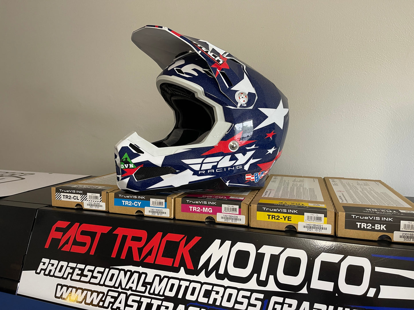 Custom MX Helmet Wrap