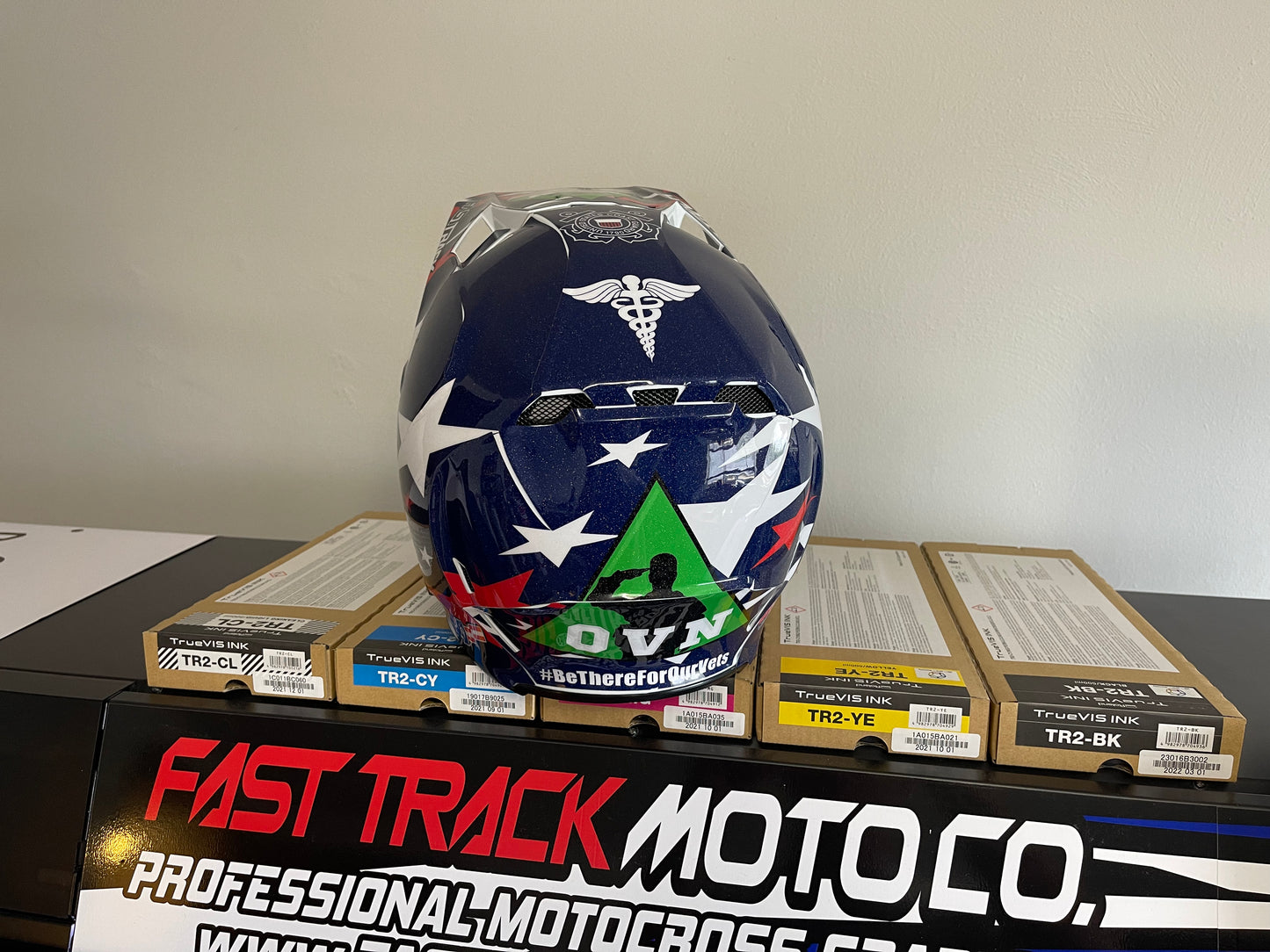 Custom MX Helmet Wrap