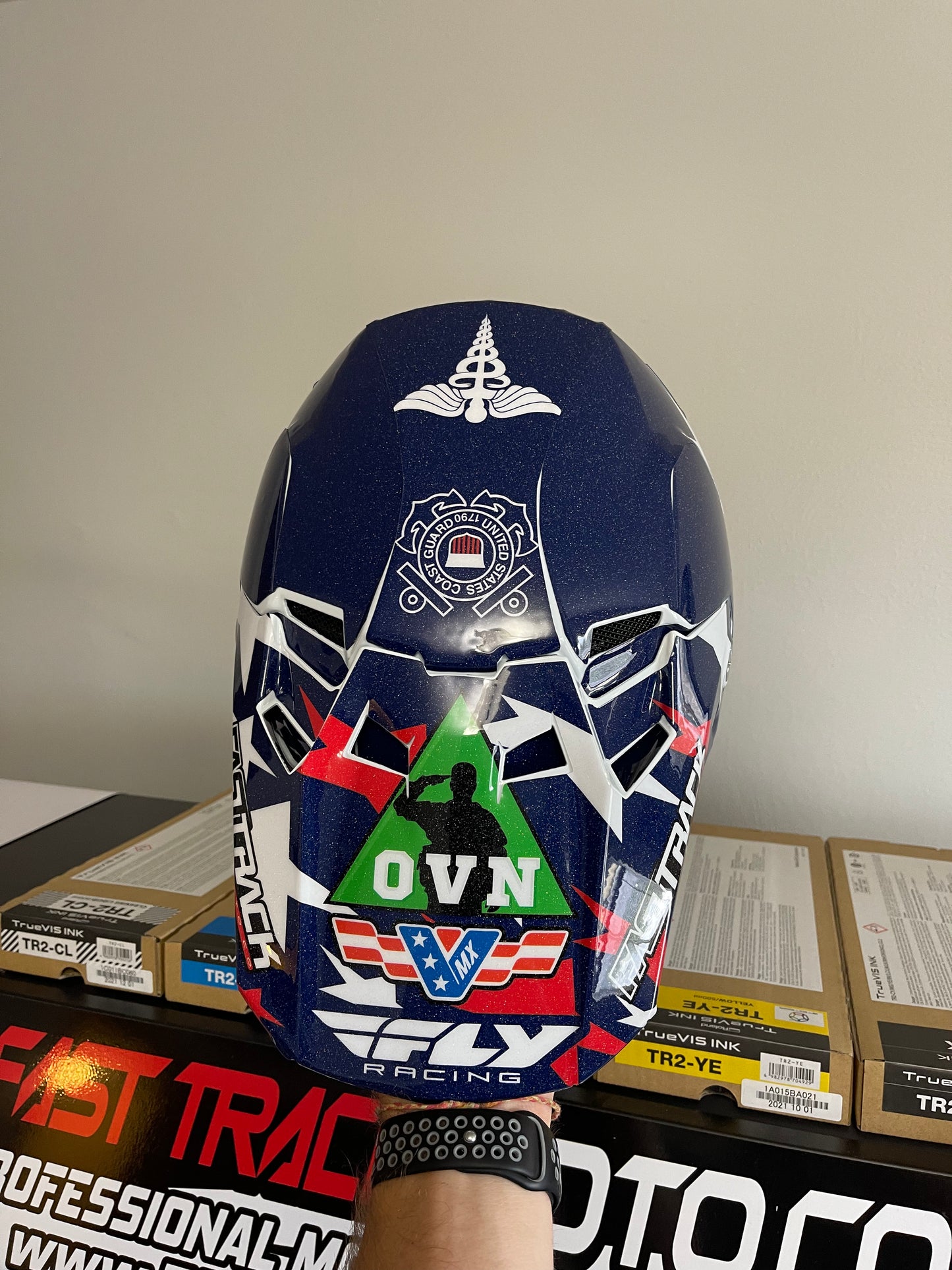 Custom MX Helmet Wrap