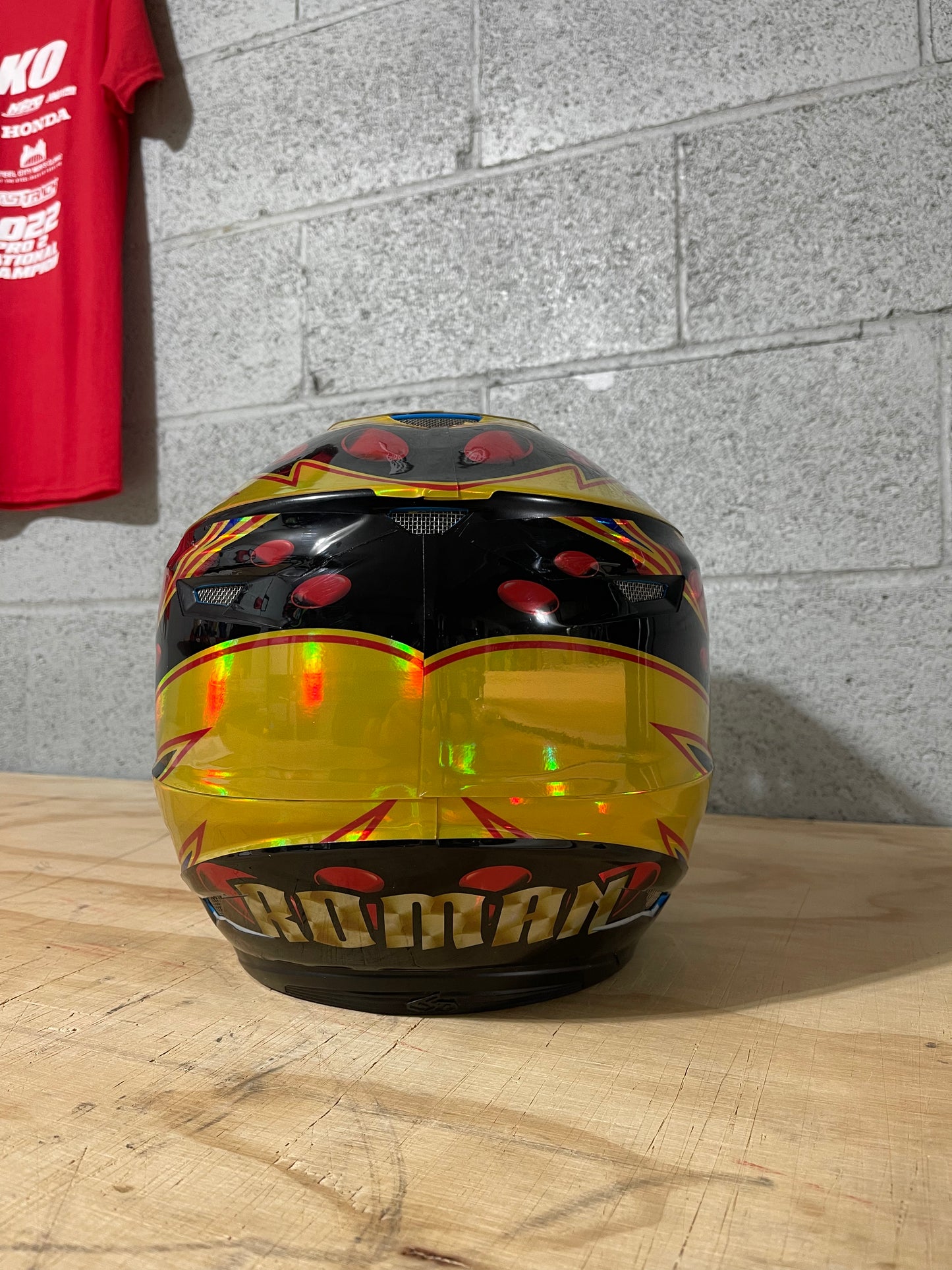 Custom MX Helmet Wrap