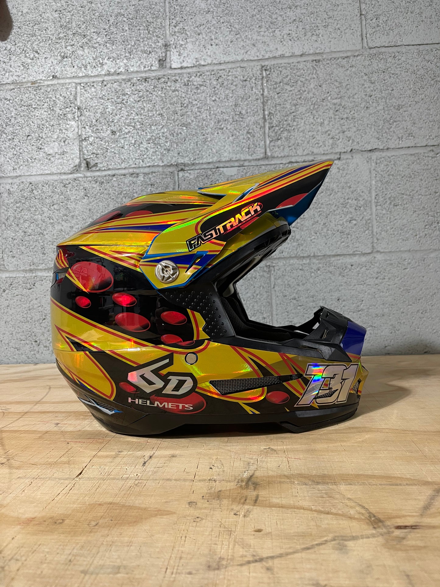 Custom MX Helmet Wrap