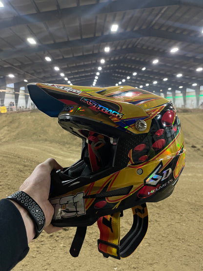 Custom MX Helmet Wrap