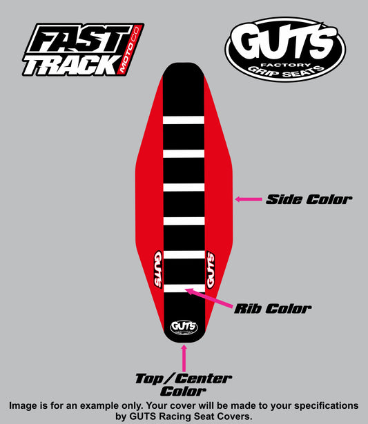 Guts Racing Gripper Seat Cover (With Ribs)