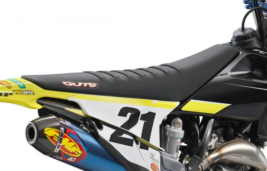 Guts Racing Gripper Seat Cover (With Ribs) – Fast Track Moto Co.